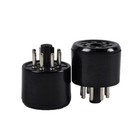 2x 8pin Octal Vacuum Bakelite Tube Saver Socket Testing 6l6 6v6 6sn7 Tube Amp