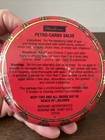 Vintage Watkins Petro-carbo Salve Old Drug Store Tin 4 3 8 Oz  Red Tin Rare 1