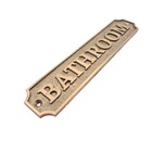 Customized Cast Brass Custom Door Signs - Personalized Plaques - Outdoor Plaques