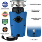 American Standard Elite 1 2 Hp 110v Waste Disposer - 15-ca-ase-50