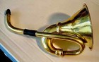 Antique Ear Trumpet Horn Made Up Of Brass 