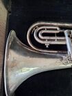 Vintage Conn 134e Marching Brass Instrument Sliver Tone