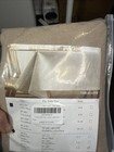 At Home 60    Round Linen Tablecloth In  Khaki Waterproof Fits 48    Table
