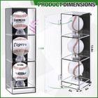 Acrylic 3 Baseball Display Case Wall Mount Uv Protecting Shadow Box Autograph