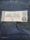  1864 Confederate States Of America  5 Five Dollars - Civil War Note