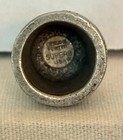 Vintage Pewter Thimble Souvenir - United States Capitol Historical Society         