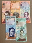 5 Pcs Venezuelan Animal Banknotes Lot  Foreign Notes  Money Currency Bills Set 