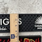 Casamigos Tequila Black Bar rail Mat Pour Mat And Ginger Devil Whisky