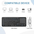 Rii K06 Mini Bluetooth Keyboard backlit 2 4ghz Wireless Keyboard 