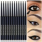 12 Piece Eyeliner Pencil Set  Retractable Waterproof And Sweat Proof Eyeliner