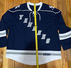 New York Yankees Hockey Jersey Sweater Shirt Day Sga 4 25 2025 Dkny Yankee Xl