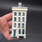 Klm Blue Delft Bols House  74 Amsterdam Empty Bottle Holland