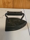 Antique Sad Iron 7 Lb Total Weight Primitive Vintage Cast Iron