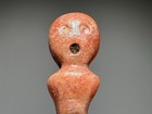 Rare  hong Shan  Culture Old Jade Carved Person Design Pendant  pei  H 4 4 Cm