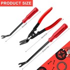 Car Trim Clip Upholstery Removal Tool Door Panel Fastener Pin Pliers 4pcs Set Us