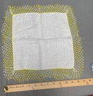 Vintage Floral   Lace Handkerchief Lot Of 8