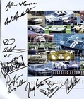 2003 Rolex Monterey Poster 100 Years Ford Racing Signed By Gurney Stewart   13