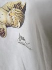 Vintage Shirt Cat Crazy 1997 Cats Kitten Kitties Graphic Tee 1990s Jerzees 50 50
