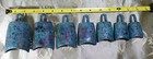 Ancient Chinese Bronze Bells  Graduated Set Of 7  C  W  Zhou Dynasty 1100-770 Bc