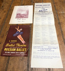 1945 Ballet Theatre Chicago Program W souvenir Magazine Extras