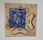 Postage Revenue Great Britain King George Vi 2  d Used  killer   fancy  Cancel Pc