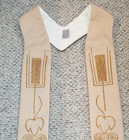 Priest Clergy Vestment Stole Overlay W gold Detail Maison Bouvrier