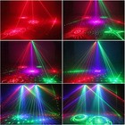 9-eyes Laser Projector Stage Lights Mini Led R g Lighting Dj Disco Party Ktv Us