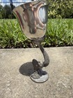 Vintage Maurus Gallo Pewter Mermaid Goblet 6 25    Renaissance Base Cup