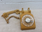Vintage Kellogg Itt Black Rotary Desk Phone Dial Telephone 500 1966