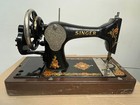 Antique Singer 128 Sewing Machine Hand Crank