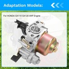 Carburetor New For Honda Gx110 3 5 Hp Gx120 4 Hp Horizontal Engine 16100 Carb