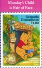 Disney Stamps  Grenada Grenadines  Year 1997  Mnh  Winnie The Pooh  Sheet