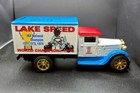 Lake Speed Signed 1993 Ertl Freight Truck Bank 1 25 Scale Diecast
