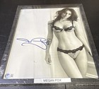 Megan Fox Lot Of 4 Signed Photo Authenticated 11x14 Framed 
