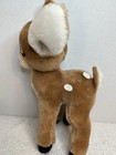 Vintage R  Dakin Plush Reindeer 12 Inch Stuffed Animal 