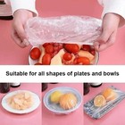 Disposable Shower Cap Waterproof Plastic Hair Cover Salon Head Wrap Bath Cap