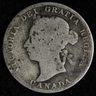 1889 Rare Canada Silver Twenty Five Cents E315 Aiwch