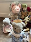 Lot Of 21 Beatrix Potter 1980s Eden Plush Dolls Peter Rabbit  Stuffed Animals