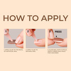 Kiss Bare But Better  Press On Nails  Nail Glue Included   embrace It   Light Nu