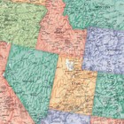 Rand Mcnally Classic Edition U s  Wall Map     Laminated 50  X 32   Multicolor