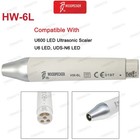 Woodpecker Dte Ultrasonic Scaler Handpiece Dental Piezo Tips Fit Ems Nsk Satelec