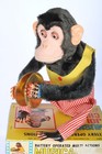 Jolly Chimp Daishin Battery Toy Musical Clapping Cymbal Monkey 7061   Box Works 