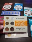 Lot Of 8 Coins Of Israel Official Mint Sets-65  66  67  68  69  70  71  73
