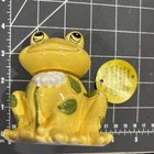 Vtg Nos Frog Jar Fridge Fresh Freshener Baking Soda Holder Japan