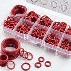 351pcs Silicone O-ring Set 10 Sizes Oil Heat Resistant Seals Kit - New