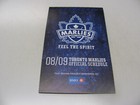 Js15 Toronto Maple Leafs marlies 2008 09 Nhl Hockey Pocket Schedule - Bmo
