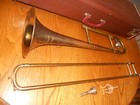 1955 Pan American Elkhart Ind Trombone Tenor Serial 520803 Music Instrument case