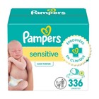 Pampers Baby Wipes  Sensitive  Water Based Wipe  Clinically Proven  Hypoallergen