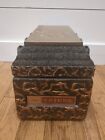 Vintage Wilbert Triune Concrete Burial Casket Vault Salesman Sample Display