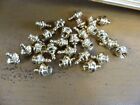 Antique Solid Brass  Stairway Rods Carpet Runner Holders  14  3 8   Dia  31-1 4 